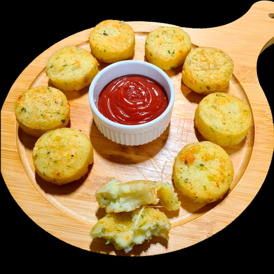 Mini Disco de Arroz c/ Mussarela (350g)