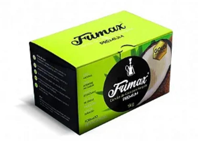 Caixa Carvão Para Narguilé Fumax