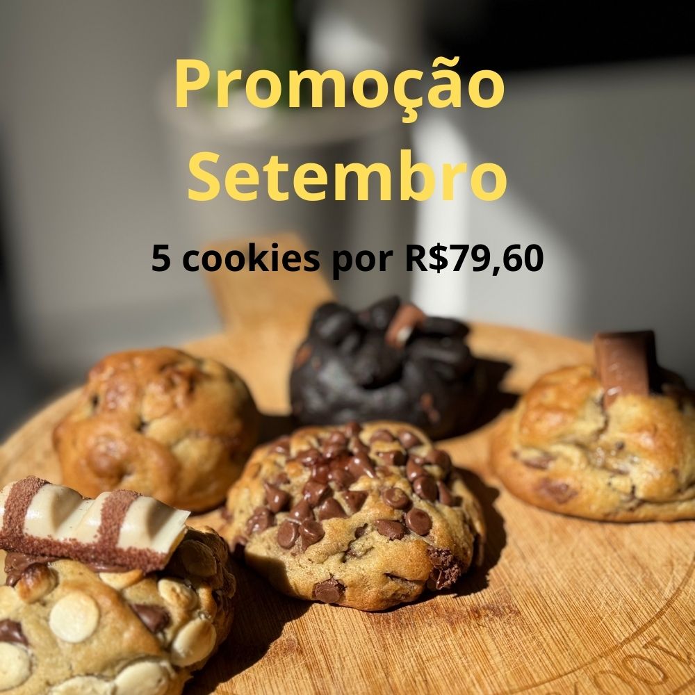 PROMOÇÃO MES DE SETEMBRO - COOKIES 