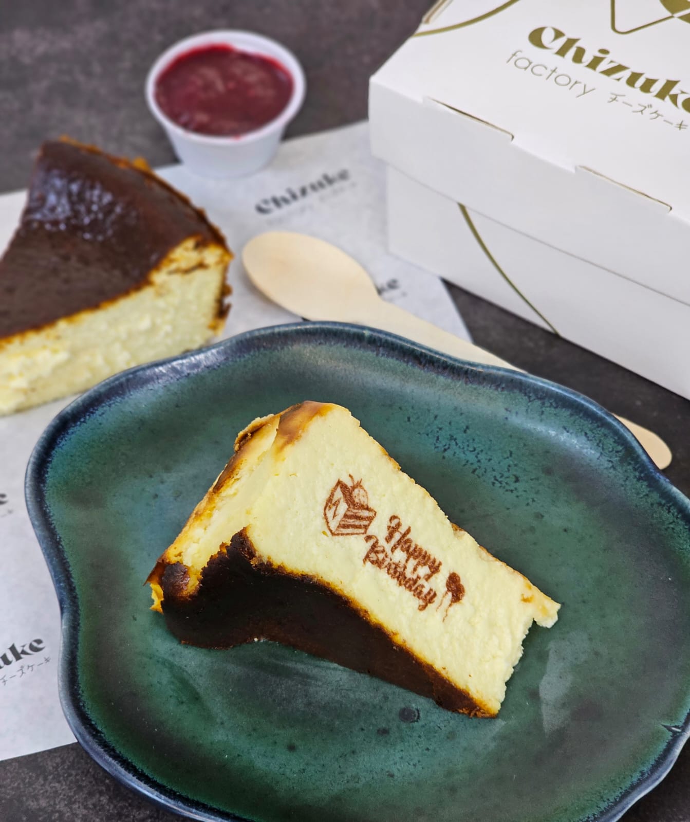 Mensagem Especial no Cheesecake